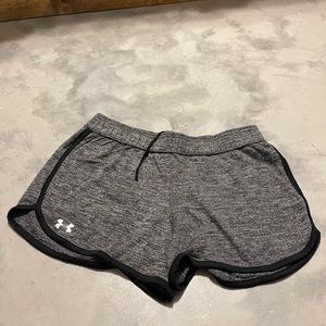 Heathered UA shorts